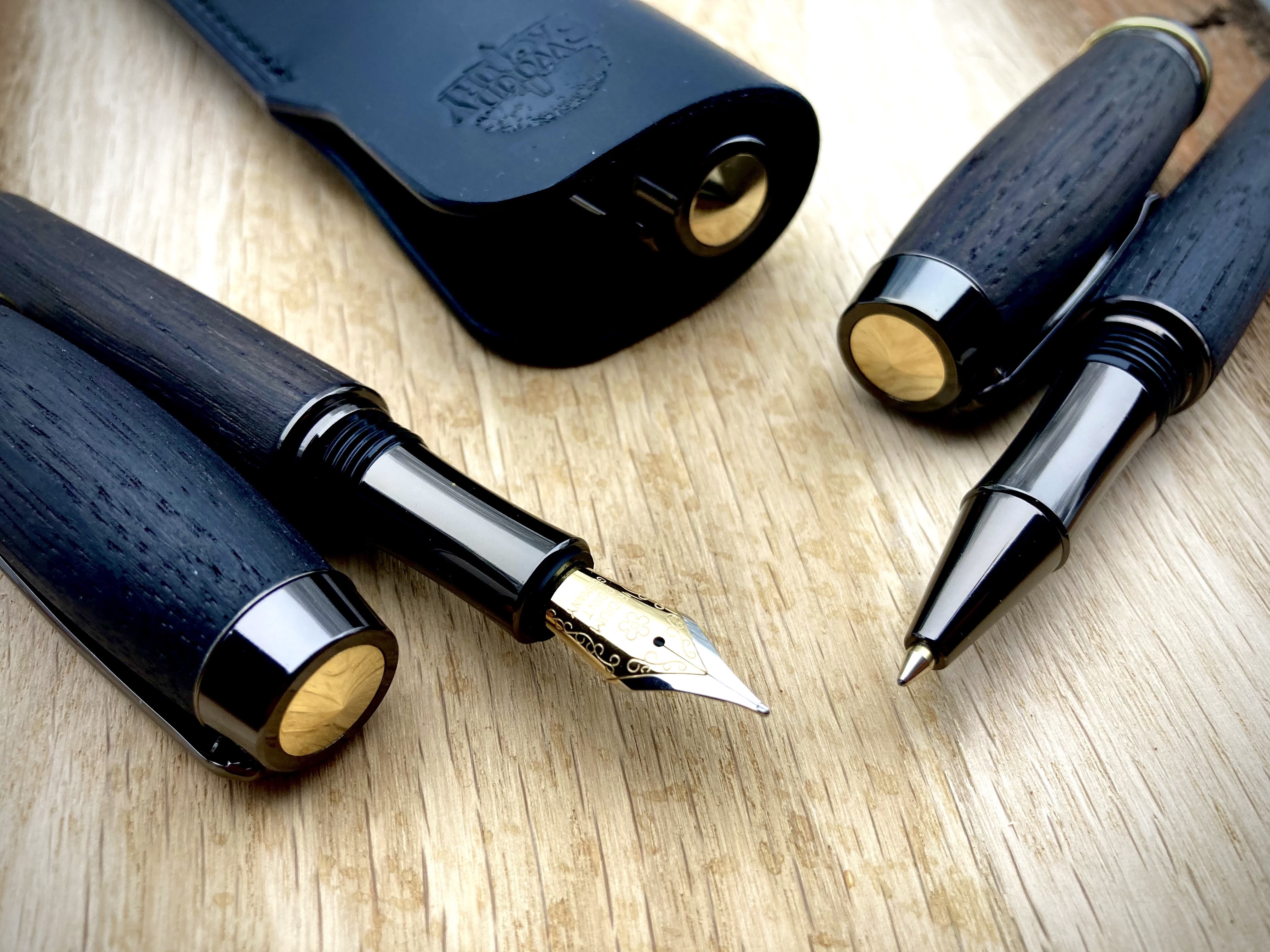 Dřevěné pero Subfosilní dub - luxusní pero