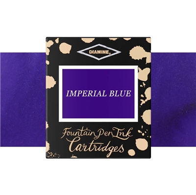 Bombičky Diamine - Imperial Blue 6ks