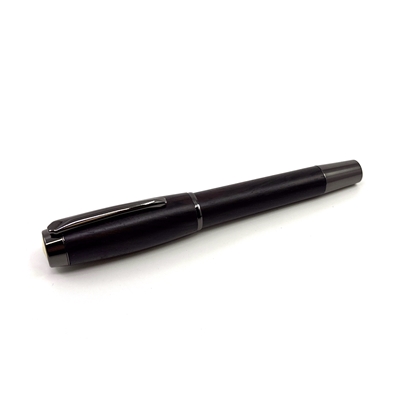 Dřevěné kuličkové pero Elegance - Bocote titanium