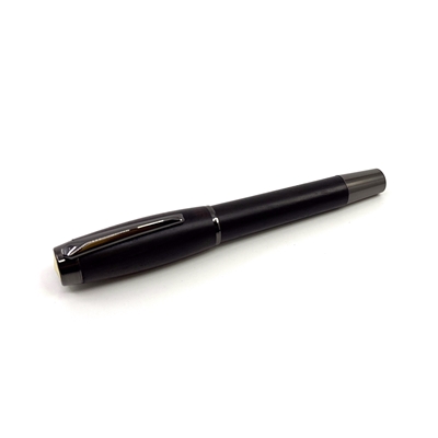 Dřevěné kuličkové pero Elegance - Bocote titanium
