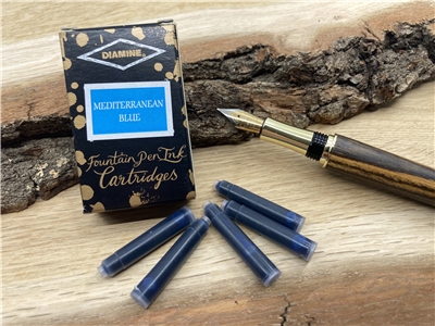 Bombičky Diamine - Mediterranean Blue 